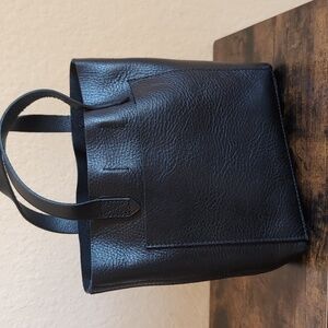 Madewell The Small Transport Tote Crossbody Purse in Black - LIKE NEW
